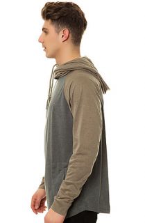 ARSNL The Lantern 2 Hoodie in Heather Grey and Olive