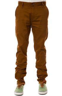 Altamont Pants Davis Slim Chino in Tobacco in Brown