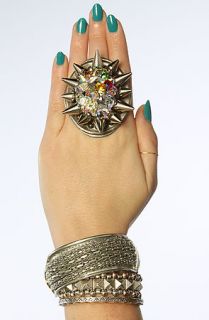 The Gasoline Glamour Ring Spike Combo in Multi