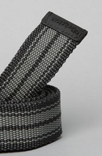 Brixton The Shuffle Belt in Black Charcoal