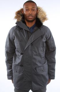 Spiewak  The Canvas N3B Snorkel Parka in Charcoal
