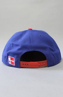 47 Brand Hats The 76ers Kalvin MVP Snapback Cap in Royal Red