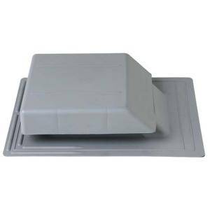 Construction Metals Inc. 50 sq. in. Plastic Roof Vent PRV50LG 