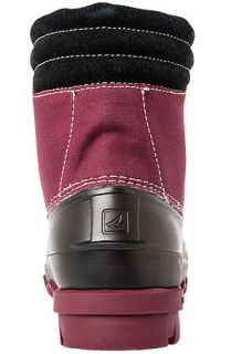 Sperry Top Sider Boot Avenue Duck in Oxblood Red