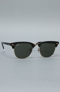 Ray Ban The Clubmaster in Ebony and Arista