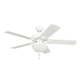 Sahara Fans Bluff Cove 52 in. Outdoor White Ceiling Fan 10066