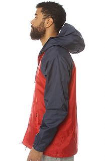 Obey Jacket Trader Red & Navy
