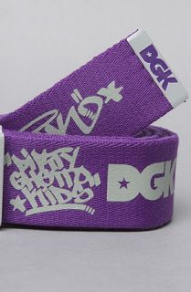 DGK The Classic 2 Scout Belt in Purple Grey