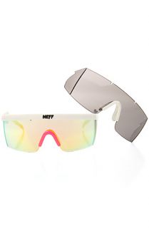 The NEFF Sunglasses Brodie in White