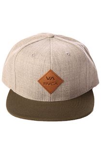 The RVCA Hat Delux in Heather Grey