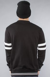 Crooks and Castles The Medusa Crest Crewneck Sweatshirt in Black