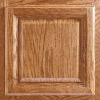 American Woodmark 13x12 7/8 in. Cabinet Door Sample in Portland Oak Tawny 99905