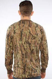 Rothco Tee L/S in Smokey Branch Camo