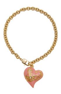 Vivienne Westwood Anglomania Bracelet Elizabeth in Pink and Gold