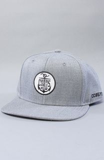 Crooks and Castles The Anchor Crooks Snapback Cap in Heather