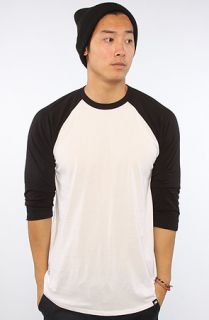 Analog The AG Baseball Tee in White