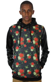 Entree LS Floral Tiger Black Hoodie