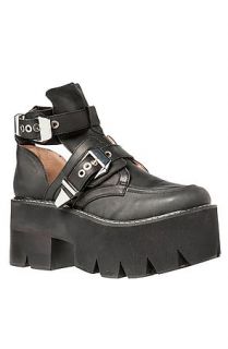 Jeffrey Campbell Shoe Asylum in Black and Silver