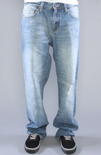 Blank NYC The Damaged Washed Relaxed Jeans in Blue