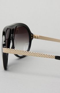 Mosley Tribes The Hayes Sunglasses in Black and Gold
