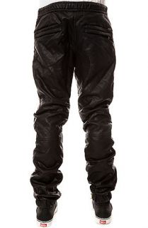 KITE Pants Quilted Vegan Leather Jogger Black