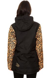 NEFF Jacket The Wonder in Cheetah Brown and Black