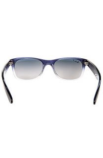 Ray Ban Sunglasses 52mm New Wayfarer in Transparent Faded Blue