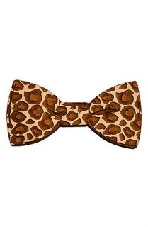 GoodWood The Leopard Bow Tie in Natural