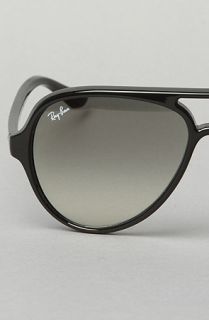 Ray Ban The Cats 5000 Sunglasses in Black and Gradient Gray