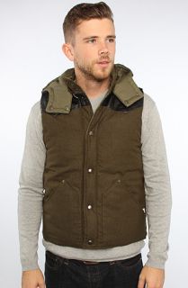 GPPR The Mullen Vest in Army Green