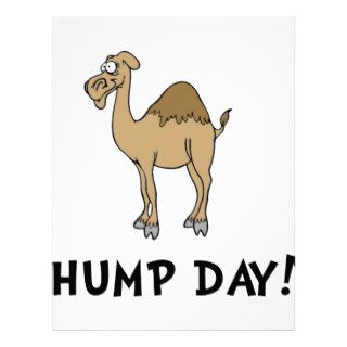 Hump Day Camel Custom Letterhead