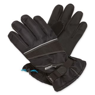 Winter Proof Ski Gloves, Black, Mens
