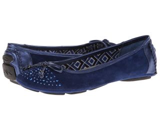Anne Klein Builtin Womens Slip on Shoes (Blue)