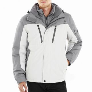 Zeroxposur Stigma System Midweight Jacket, Silver, Mens