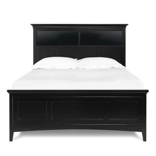 Magnussen Home Furnishings Magnussen Bennett Black Twin size Bookcase Bed Black Size Twin