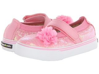 Morgan&Milo Kids Dazzle Glitter MJ Girls Shoes (Pink)