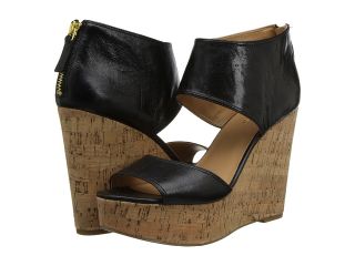 Nine West Caswell Womens Wedge Shoes (Black)