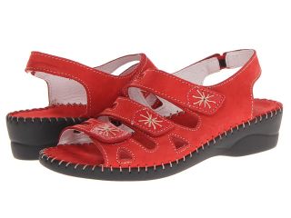 La Plume Lyla Womens Sandals (Red)
