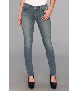 True Religion Jude Super Low Rise Skinny in Blue Roots Womens Jeans (Blue)