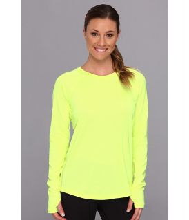 Lucy Track Goddess L/S Top Womens Long Sleeve Pullover (Yellow)