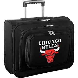 NBA Chicago Bulls 14 Laptop Overnighter Black   Denco Spo