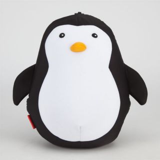 Zip & Flip Penguin Travel Pillow Black Combo One Size For Men 2434941