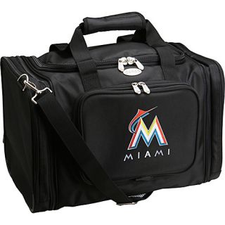 MLB Miami Marlins 22 Travel Duffel Black   Denco Sports