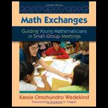 Math Exchanges Guiding Young Mathematicians in Small Group Meetings