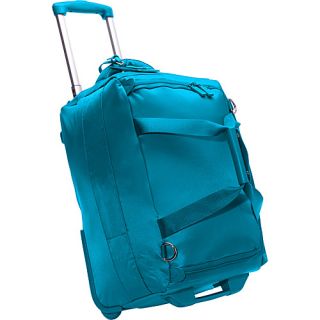 Lipault 20 Foldable 2 Wheeled Duffle Bag   Aqua