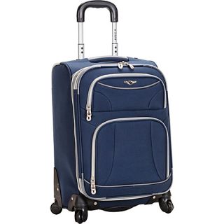 Venice 20 Spinner Carry On Navy   Rockland Luggage Small Rolli