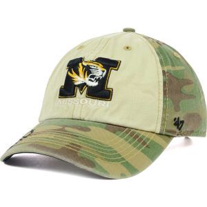 Missouri Tigers 47 Brand NCAA OHT Gordie Clean Up Adjustable Cap