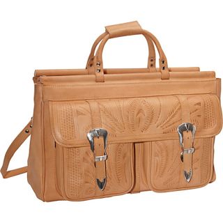 20 Leather Weekender Natural   Ropin West Luggage Totes and Satchels