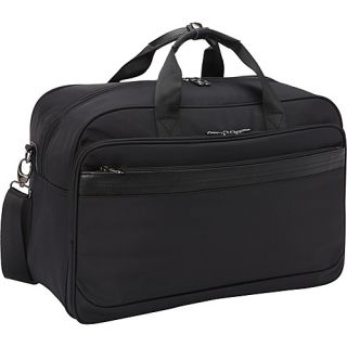Nylon Top Zip Briefcase BLACK   R & R Collections Non Wheeled