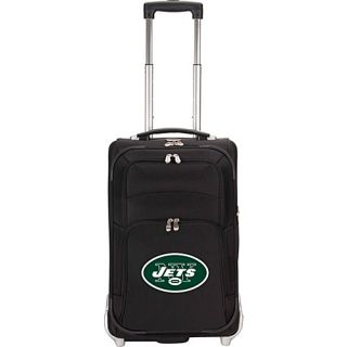NFL New York Jets 21 Upright Exp Wheeled Carry on Black  